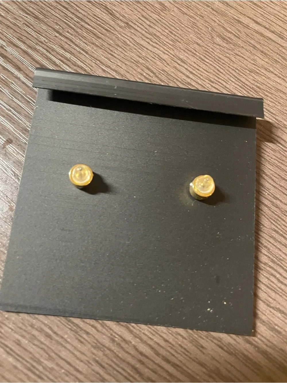 COACH Gold Heart Logo Stud Earrings - Picture 3 of 13
